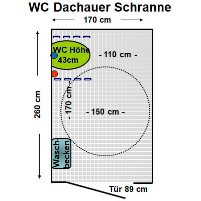 WC Kulturschranne Dachau Plan