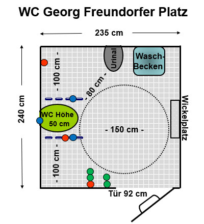 WC Georg-Freundorfer-Platz Plan