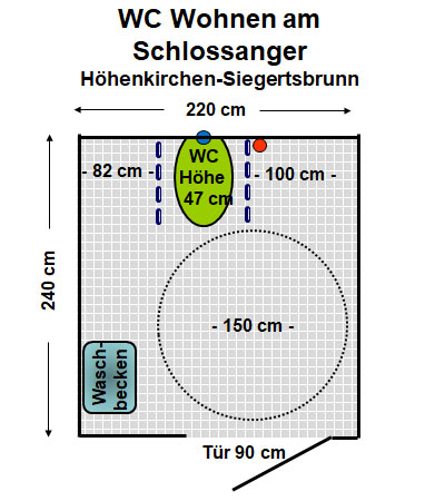 WC Wohnen am Schlossanger, Höhenkirchen-Siegertsbrunn Plan