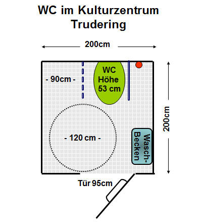 WC Kulturzentrum Trudering Plan
