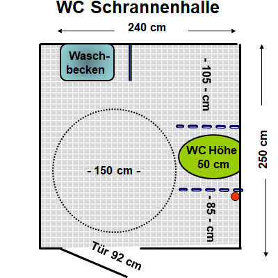 WC Schrannenhalle Plan