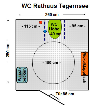 WC Rathaus Tegernsee Plan