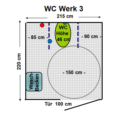 WC Werksviertel Werk 3 Plan