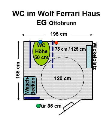 WC Wolf Ferrari Haus EG, Ottobrunn Plan