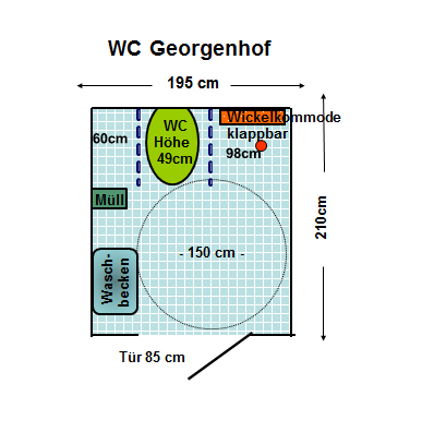 WC Georgenhof Plan