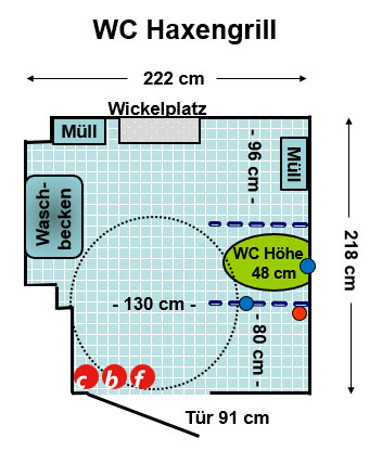 WC Haxen Grill Plan