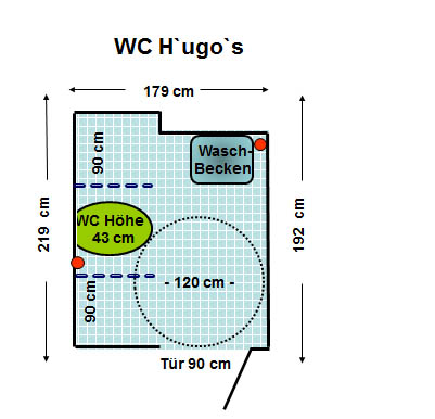 WC H'ugo's Pizza – Bar – Lounge Plan