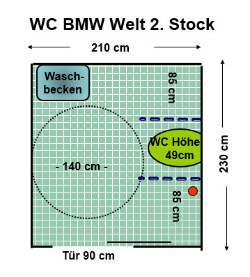 WC BMW Welt 2. Stock Plan