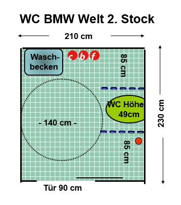 WC BMW Welt 2. Stock Plan
