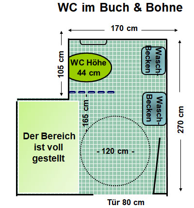 WC Buch & Bohne Plan