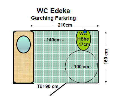 WC EDEKA Ernst Garching Plan