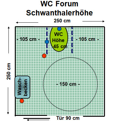 WC Forum Schwanthaler Höhe Plan