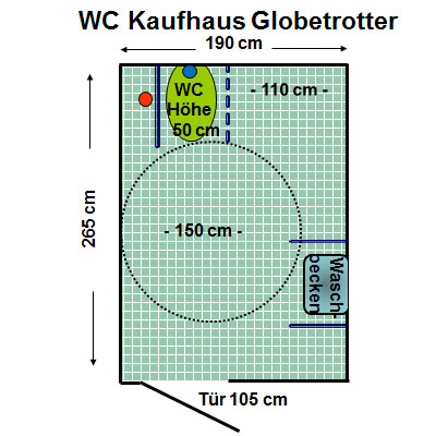 WC Sporthaus Globetrotter Plan