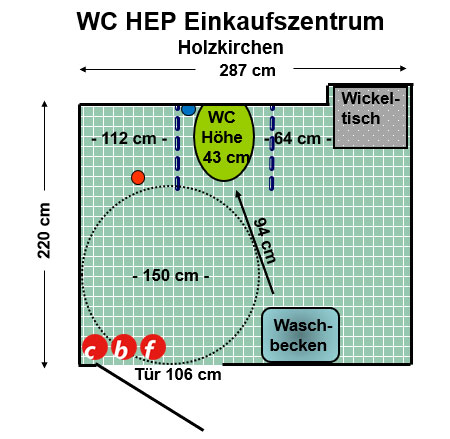 WC HEP Holzkirchen Plan