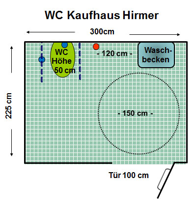 WC Kaufhaus Hirmer Plan