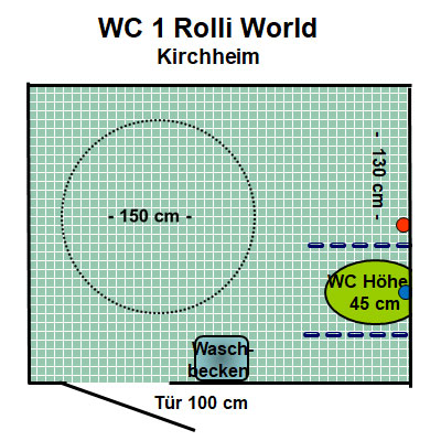 WC Rolli-World Kirchheim Plan