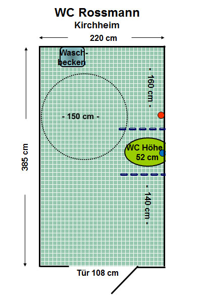 WC Rossmann Kirchheim Plan