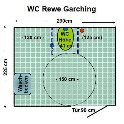 WC REWE Garching Plan