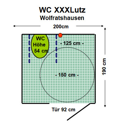 WC XXXLutz, Wolfratshausen Plan