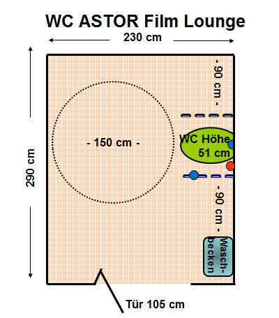 WC Astor Film Lounge im Arri Plan