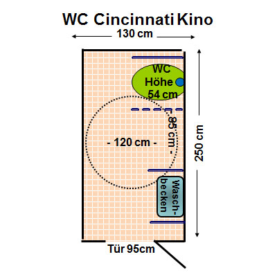 WC Cincinnati Kino Plan