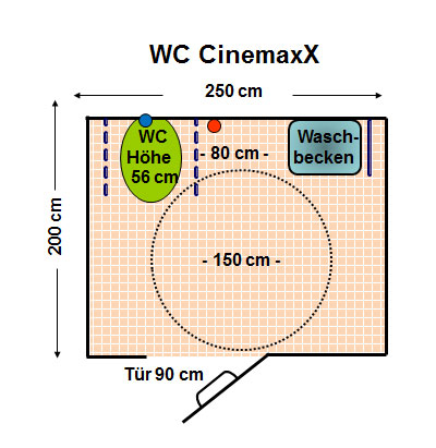 WC CinemaxX Plan