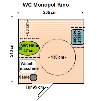 WC Monopol Kino Plan