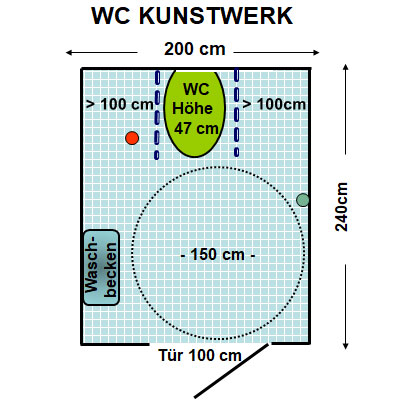 WC KUNSTWERK Plan