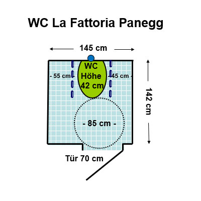 WC La Fattoria Martinsried Plan
