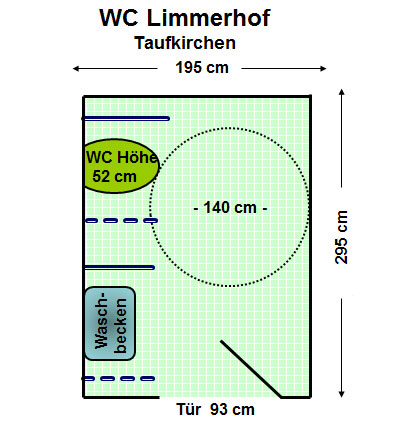 WC Limmerhof Taufkirchen Plan