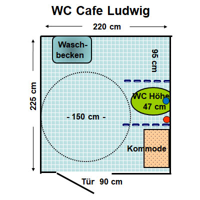 WC Café Ludwig Plan