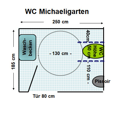 WC Michaeligarten Ostpark Plan
