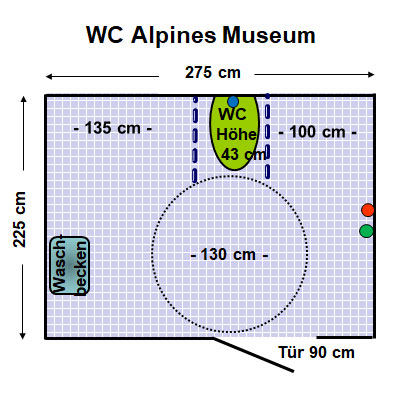 WC Alpines Museum Plan