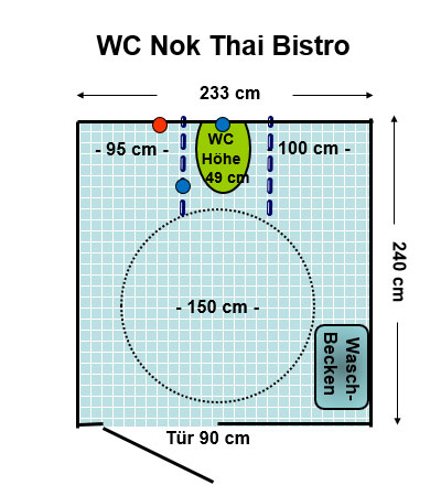 WC Nok Thai Bistro Plan