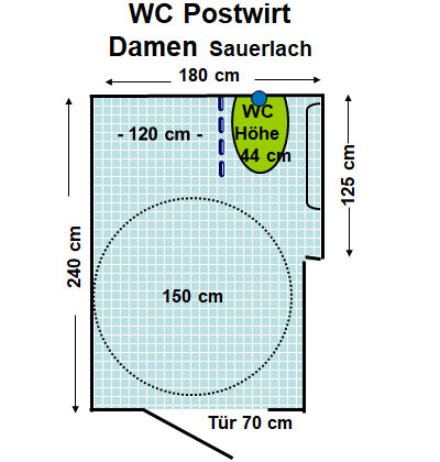 WC Postwirt Sauerlach Plan