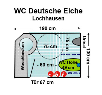 WC Deutsche Eiche Lochhausen Plan