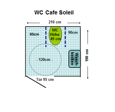 WC Café Soleil Plan