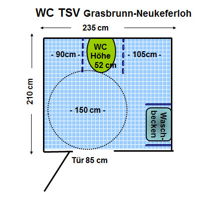 WC TSV Grasbrunn-Neukeferloh Plan