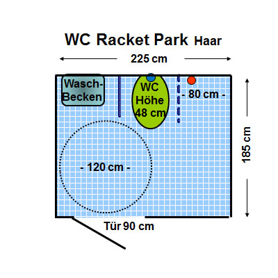 WC Racket Park Haar Plan