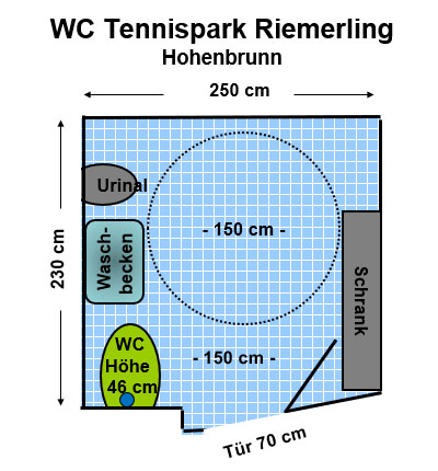 WC Tennispark Riemerling, Hohenbrunn Plan