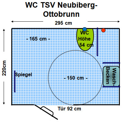 WC TSV Neubiberg-Ottobrunn Plan