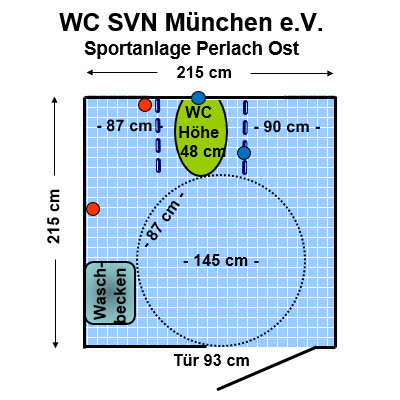 WC SVN SportVerein Neuperlach München e.V. Plan