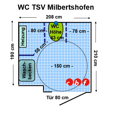 WC TSV Milbertshofen Plan