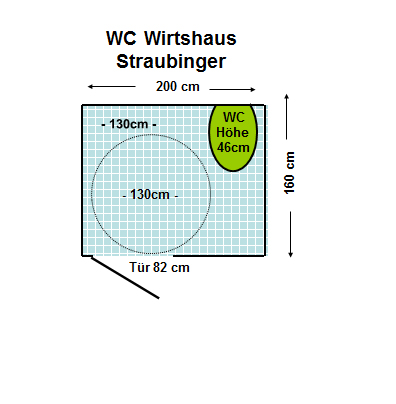 WC Osteria La Baia Plan