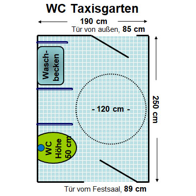 WC Taxisgarten Plan