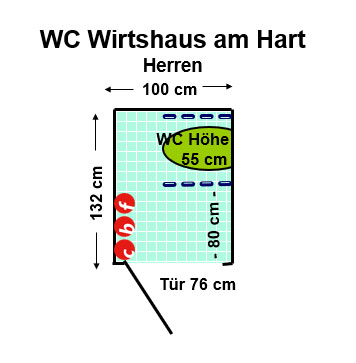 WC Wirtshaus am Hart Herren Plan