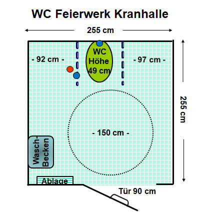 WC Feierwerk Kranhalle Plan