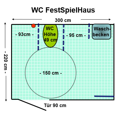 WC FestSpielHaus Plan