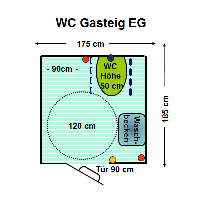 WC Gasteig Plan