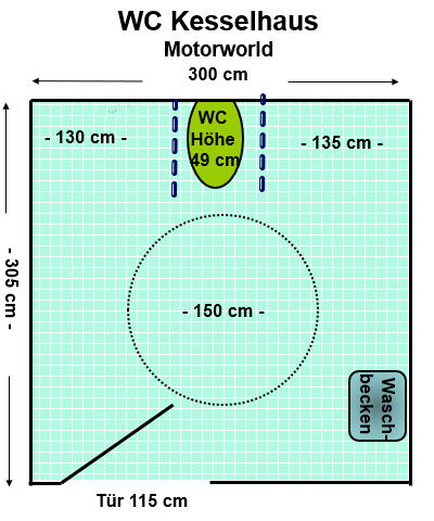 WC Kesselhaus Motorworld Plan